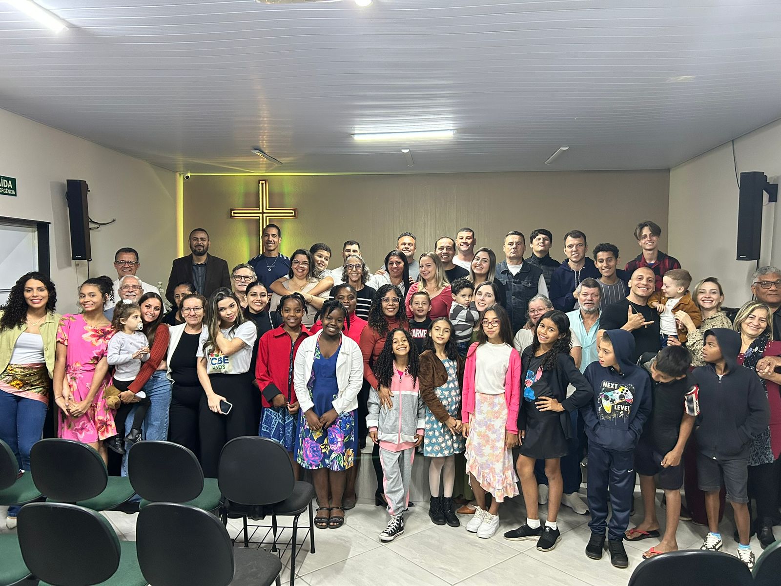 Nossa comunidade reunida