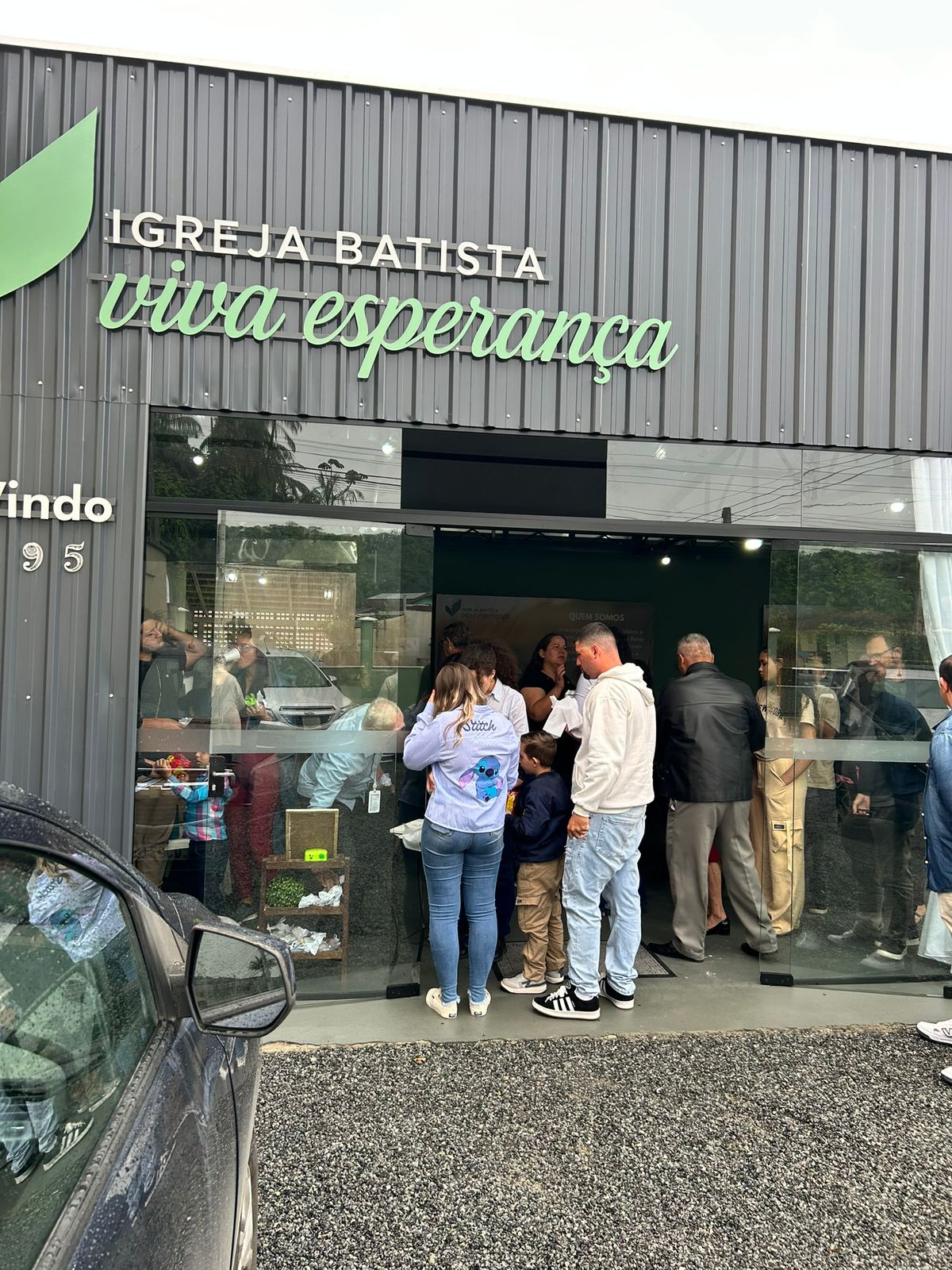 Entrada da Igreja Batista Viva Esperança