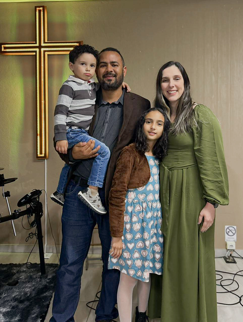 Pastor Jason Costa e família